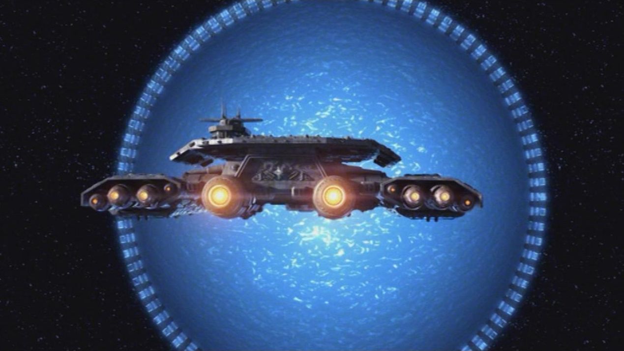 Die Odyssey fliegt ins Supergate.